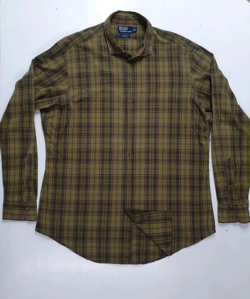 Camisa a cuadros Polo Ralph Lauren verde XL