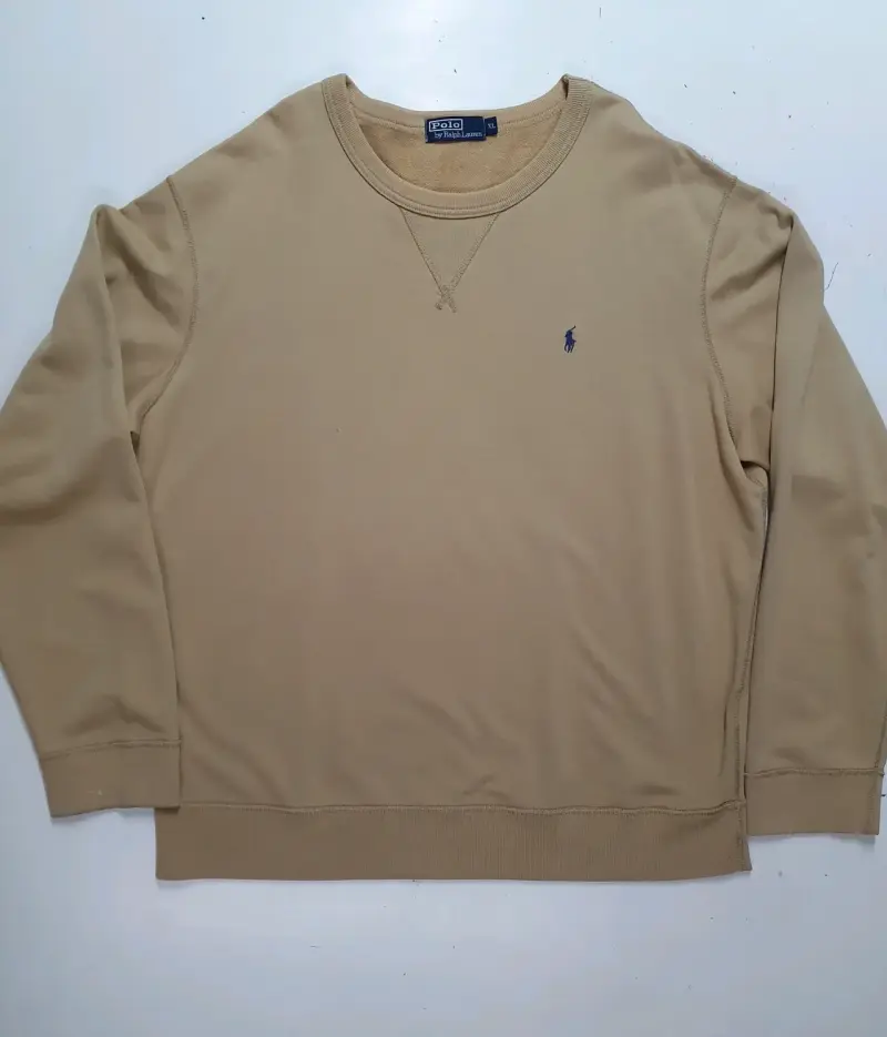 Polerón Beige Polo Ralph Lauren Talla XL - 1