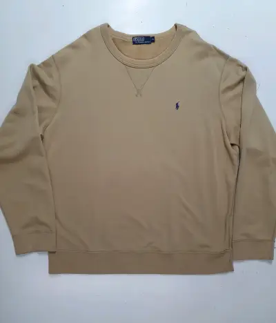 Polerón Beige Polo Ralph Lauren Talla XL - miniatura 1