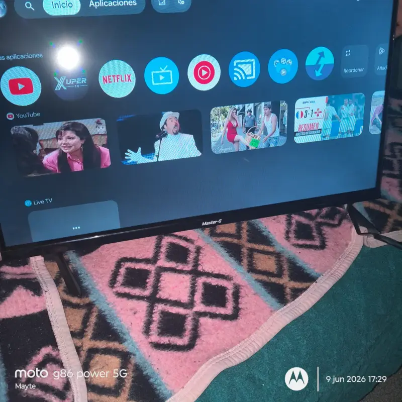 Smart TV Master-G con aplicaciones integradas - 1