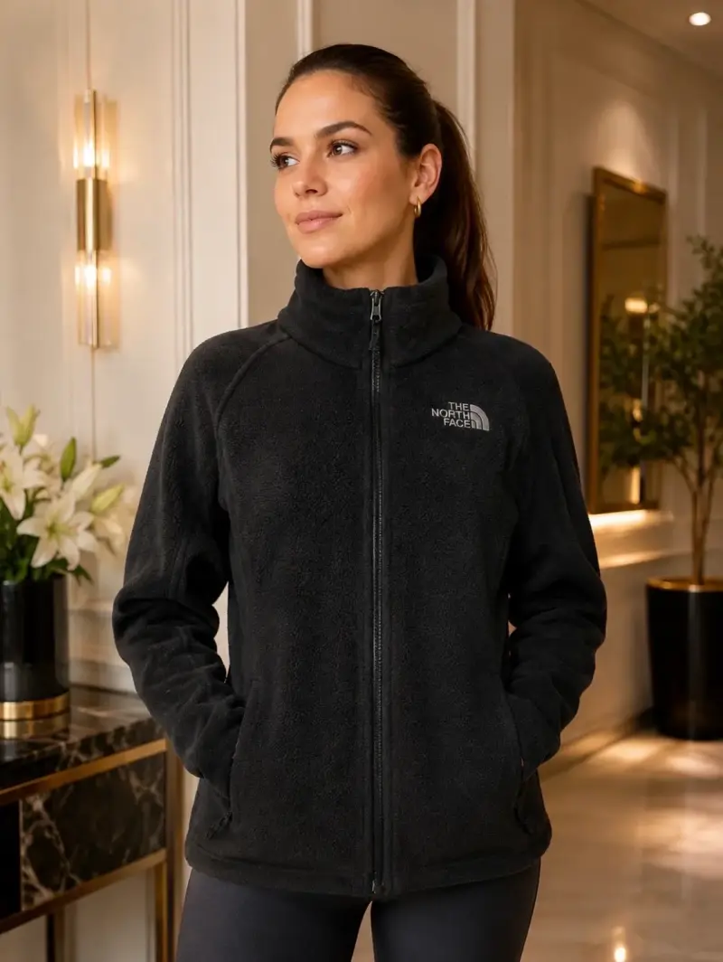 Polar negra The North Face para mujer - 1