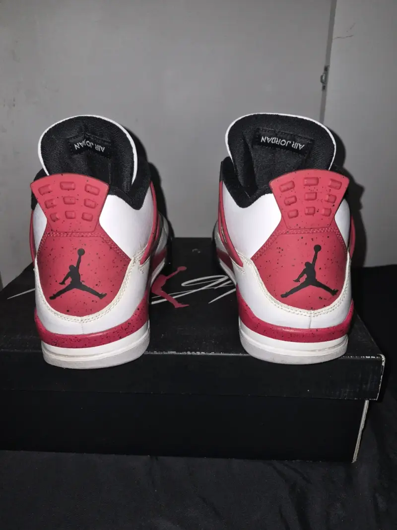 12 US Air Jordan 4 Red Cement - 2