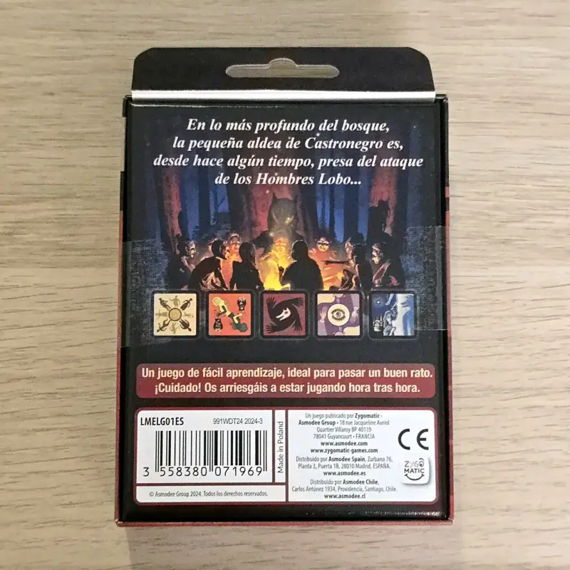 Juego de cartas Hombres Lobo de Castronegro - 2