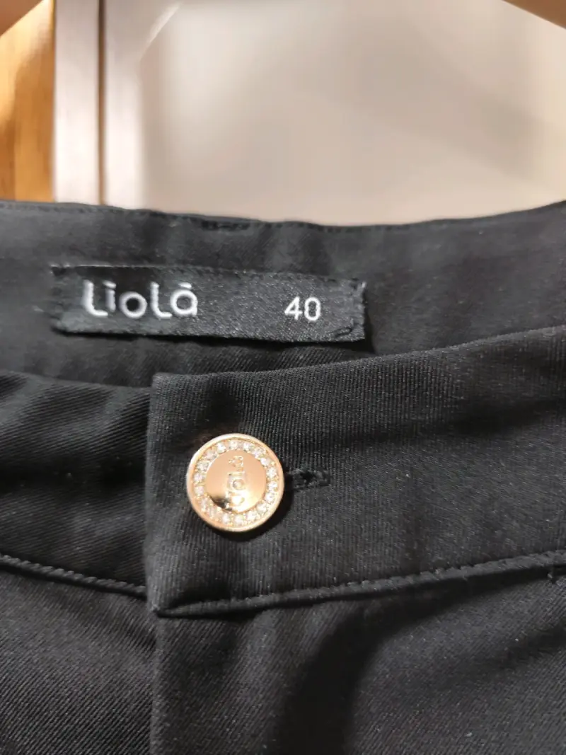 Pantalones negros de vestir Liola talla 40 - 2