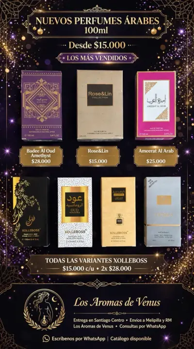Perfumes Árabes y Designer 100ml Variados - miniatura 1