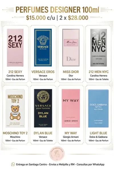Perfumes Árabes y Designer 100ml Variados - miniatura 2