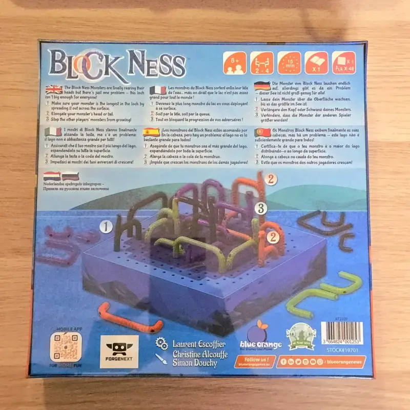 Juego de mesa Block Ness para niños - 2
