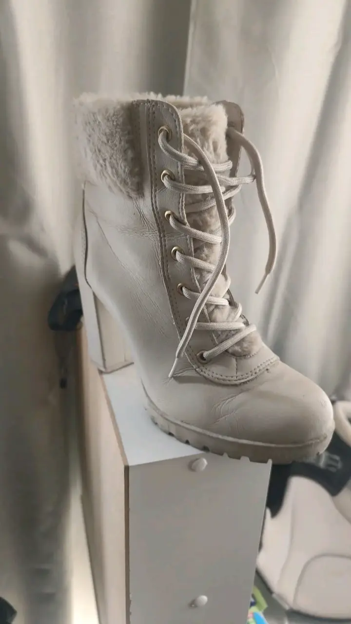 Botines de mujer con forro de piel sintética
