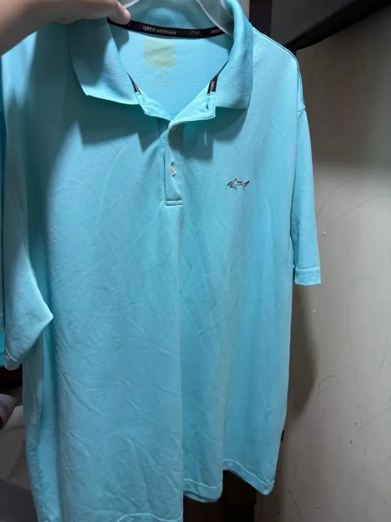 Polera Polo Celeste Greg Norman - 3