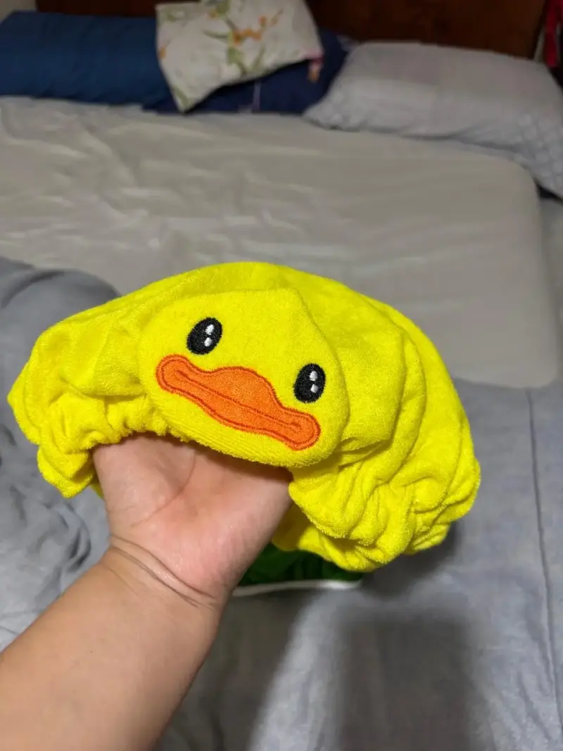 Gorros de baño infantiles rana y pato - 2