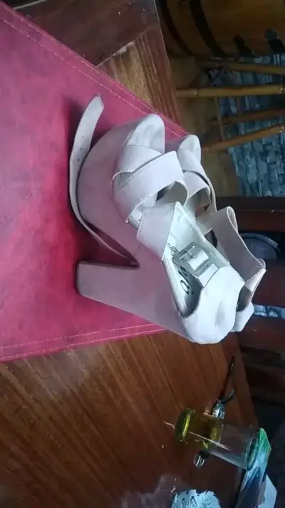 Sandalias de tacón alto Yadia color rosa - miniatura 2