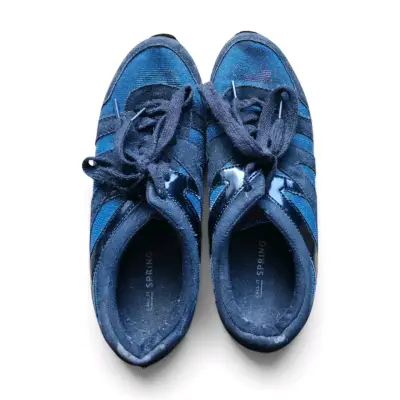Zapatillas deportivas azul oscuro tornasol - miniatura 1