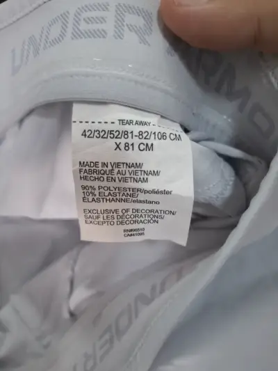 Pantalones blancos Under Armour para hombre - miniatura 5