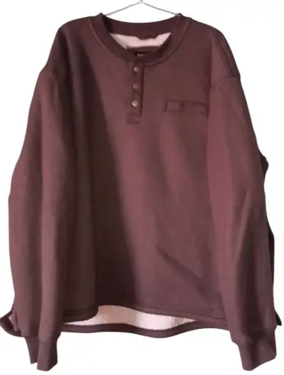 Polerón Stanley marrón con forro polar talla 3XL - miniatura 2