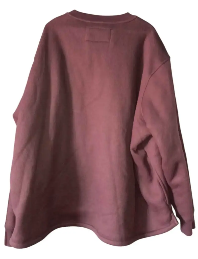 Polerón Stanley marrón con forro polar talla 3XL - 3