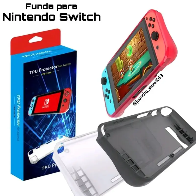 Funda protectora TPU para Nintendo Switch
