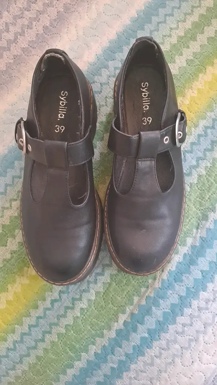 Zapatos de Plataforma Negros - 2