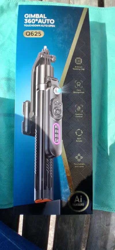 Gimbal 360° Auto Q625 con Control de Gestos - miniatura 1