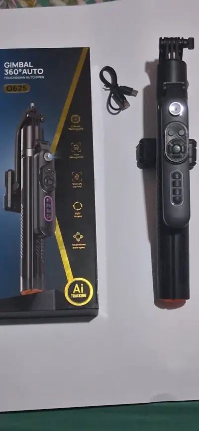 Gimbal 360° Auto Q625 con Control de Gestos - miniatura 2