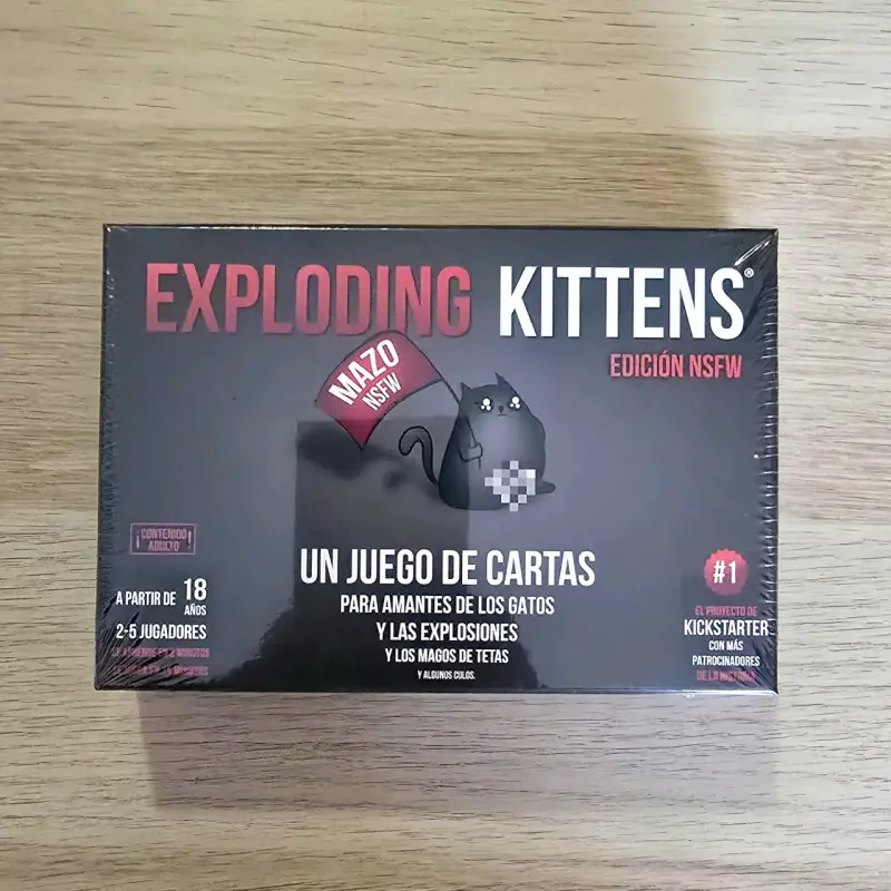 Juego de cartas Exploding Kittens NSFW - 1