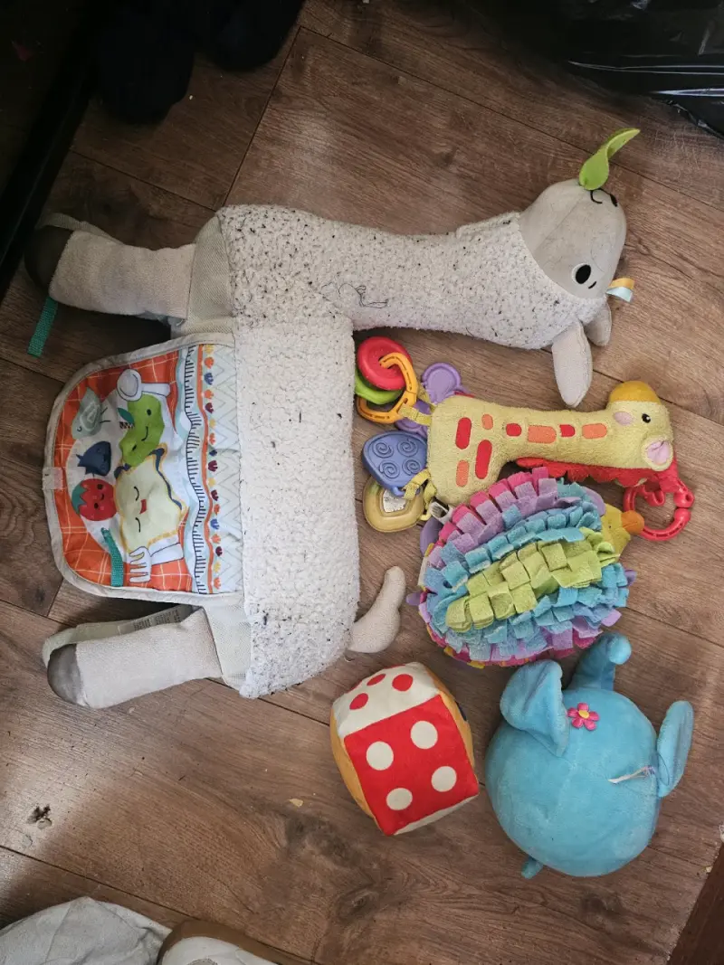 Set de juguetes de peluche para bebé