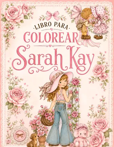 Set de libros para colorear Gorjuss, Sarah Kay y más - miniatura 3