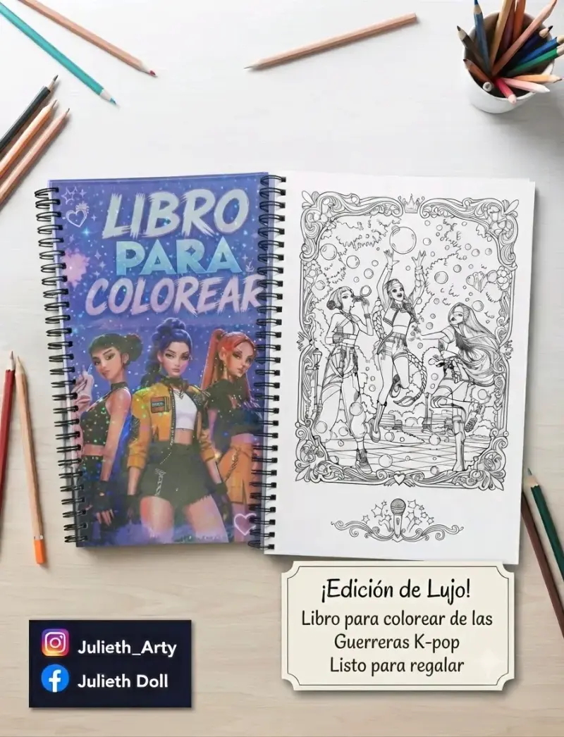 Set de libros para colorear Gorjuss, Sarah Kay y más - 5