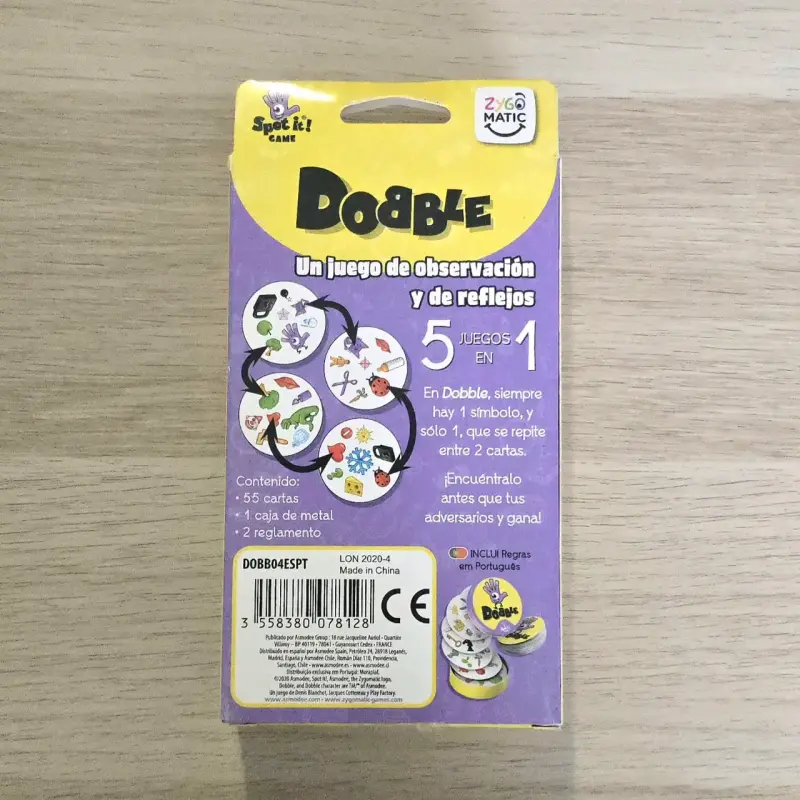 Juego de cartas Dobble Clásico para niños - 2
