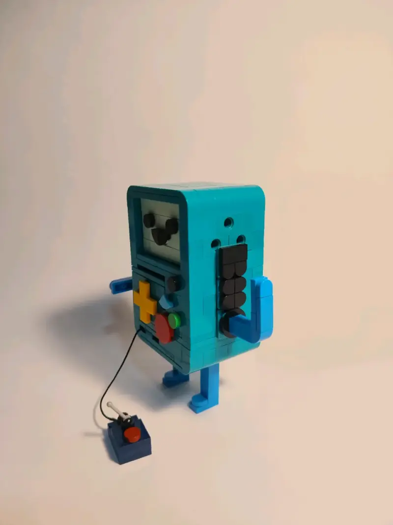 Figura de bloques de "BMO" de Hora de Aventura. - 1