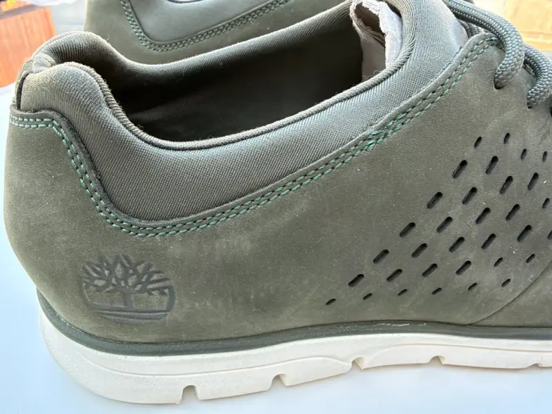 Zapatillas Timberland verdes de cuero - 2