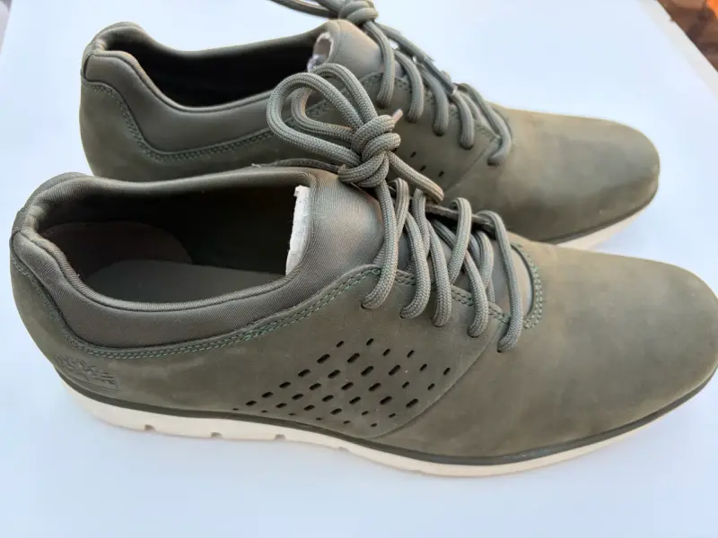 Zapatillas Timberland verdes de cuero - 3