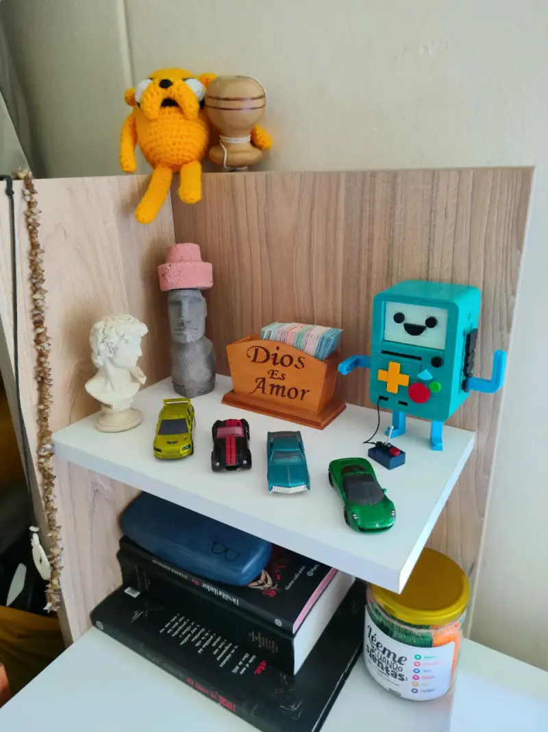 Figura de bloques de "BMO" de Hora de Aventura. - 6