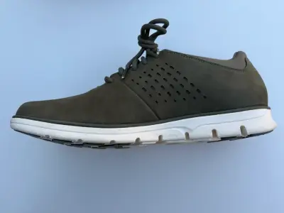 Zapatillas Timberland verdes de cuero - miniatura 5