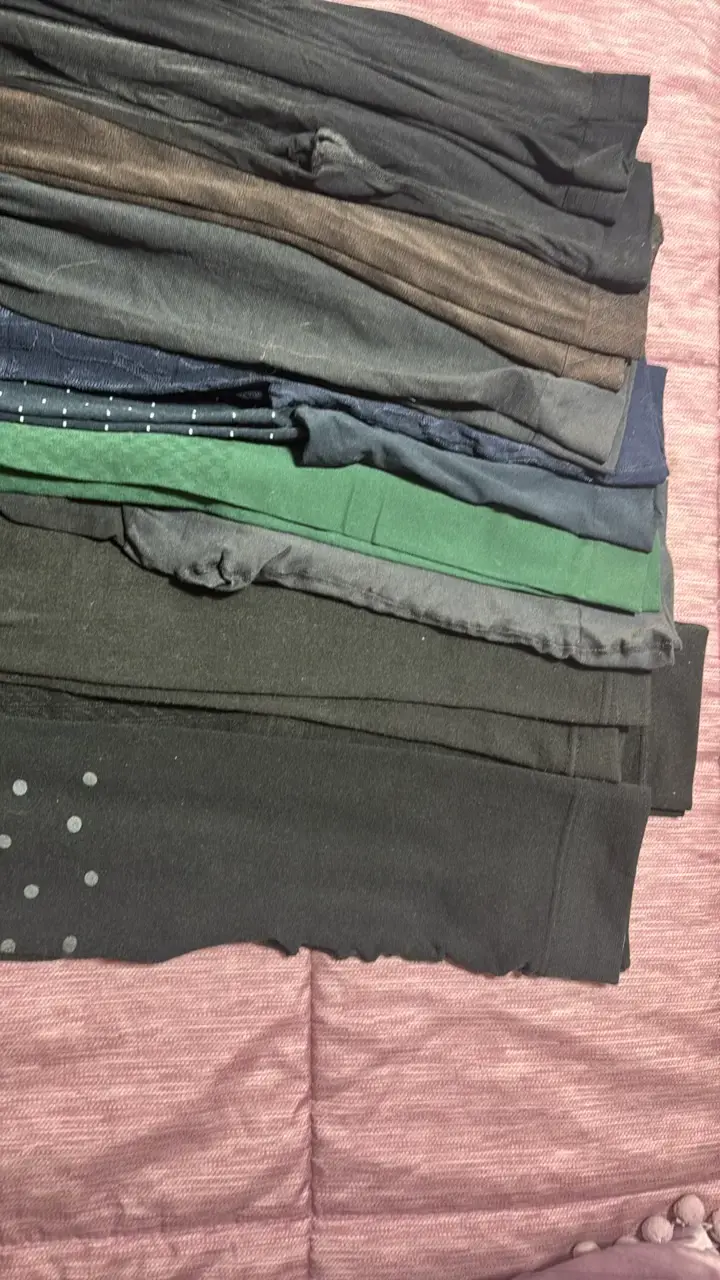 Lote de pantys de mujer en varios colores y diseños - 2