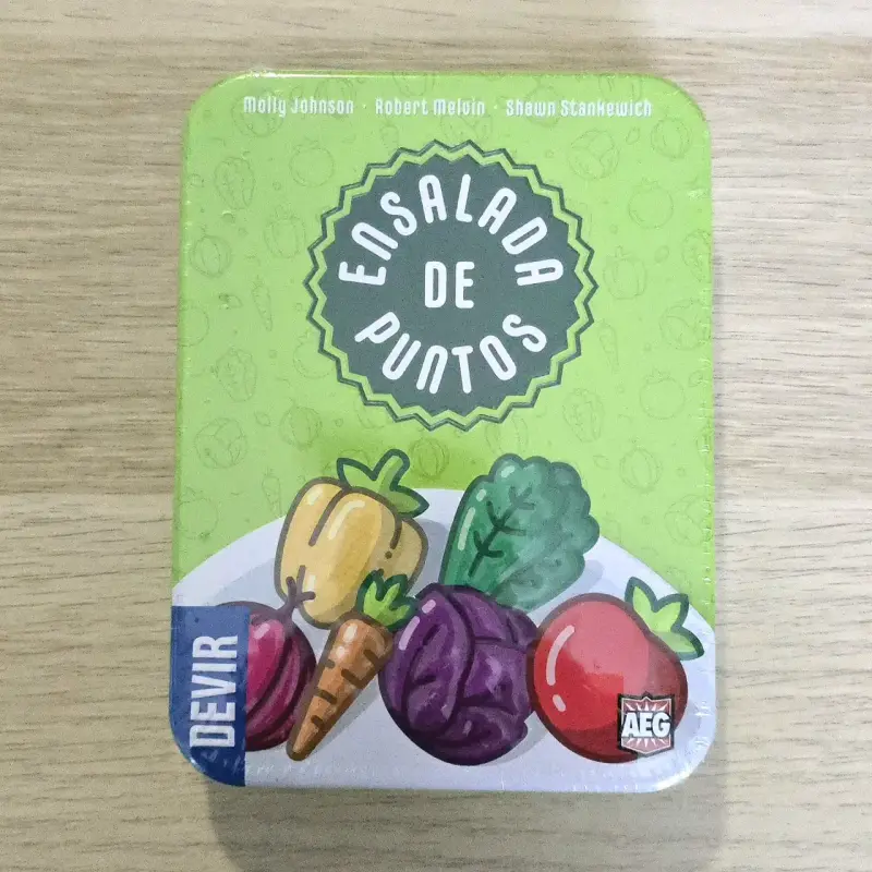 Juego de cartas Ensalada de Puntos Devir - 1