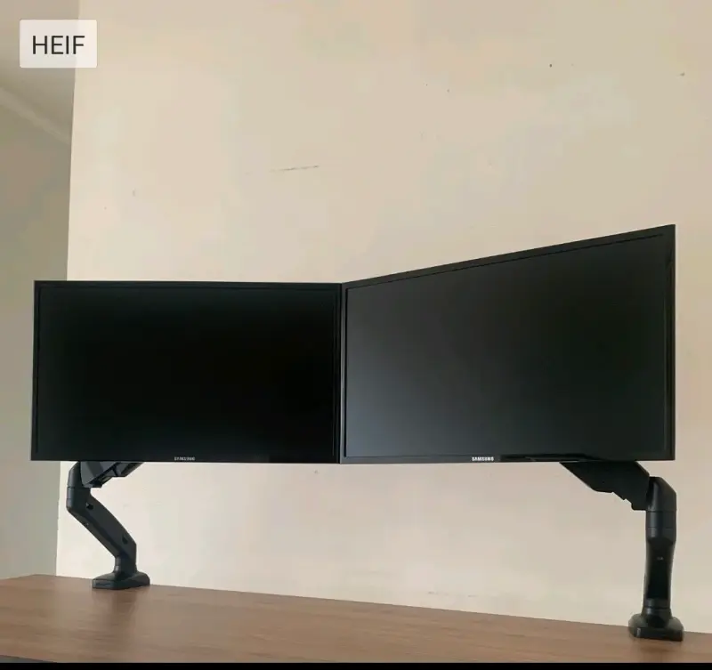 Soporte dual para monitores ajustable - 2
