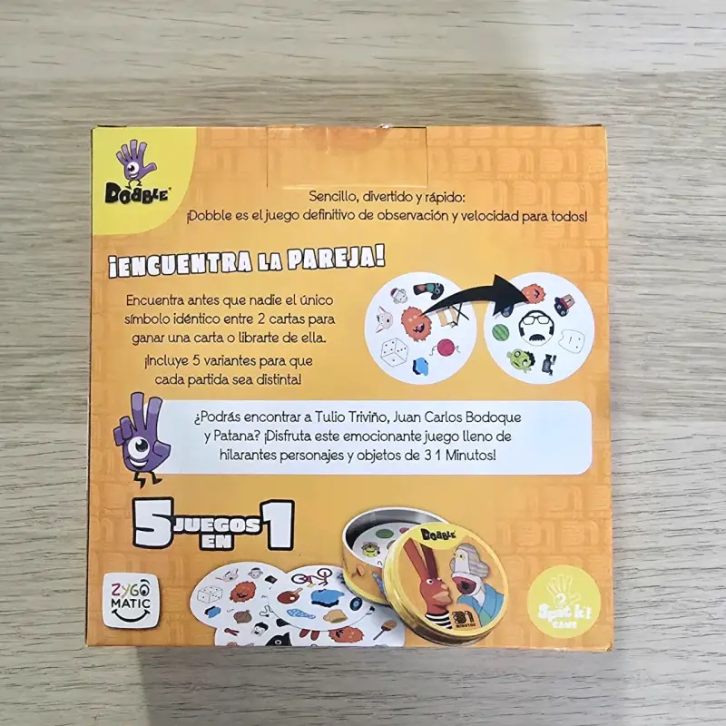 Juego de cartas Dobble 31 Minutos para niños - 2