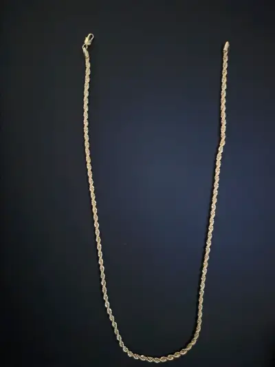 Cadena de oro laminado 14k turbillon - miniatura 1