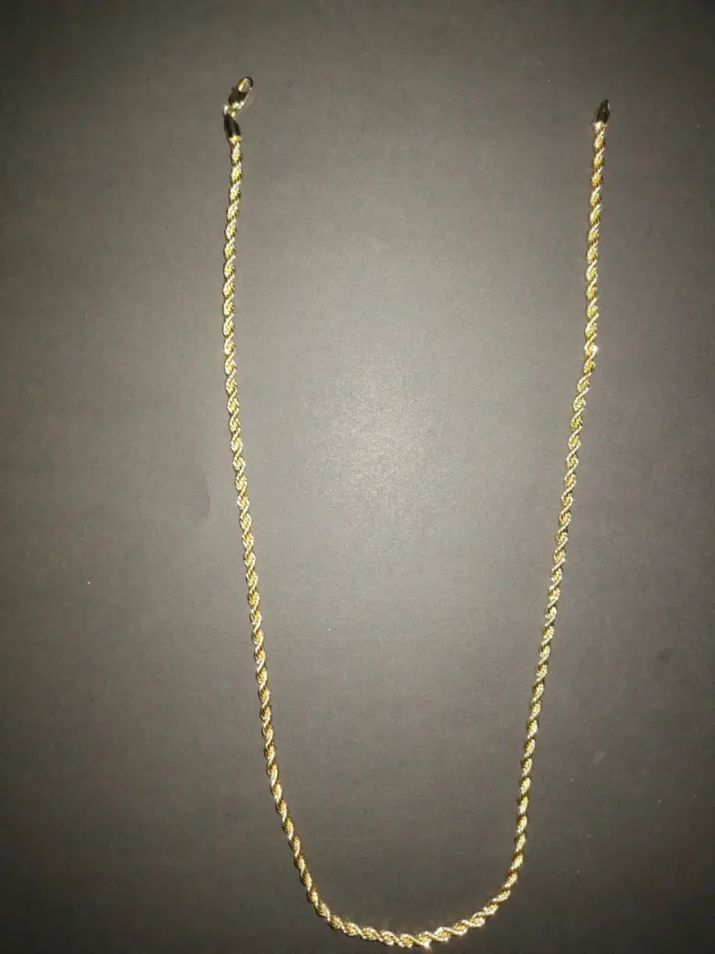 Cadena de oro laminado 14k turbillon - 3