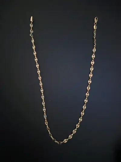 Cadena de oro laminado 14k turbillon - miniatura 5