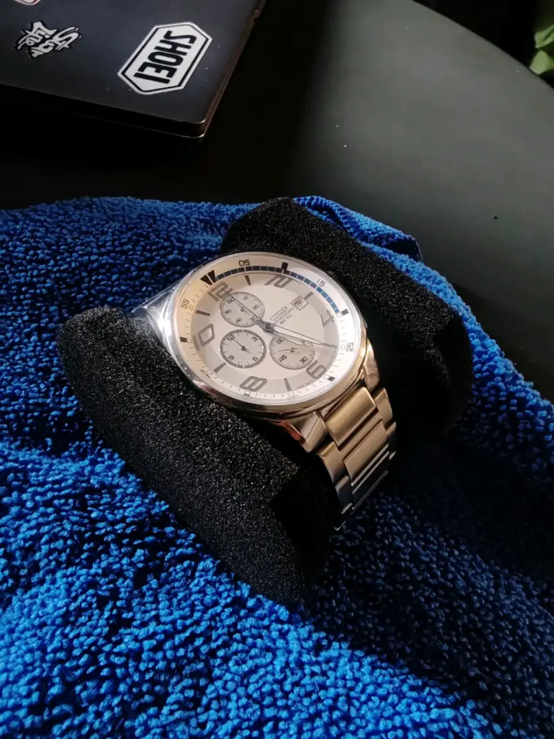 ⌚ CITIZEN AN3380-53B – CRONÓGRAFO 100M - 5