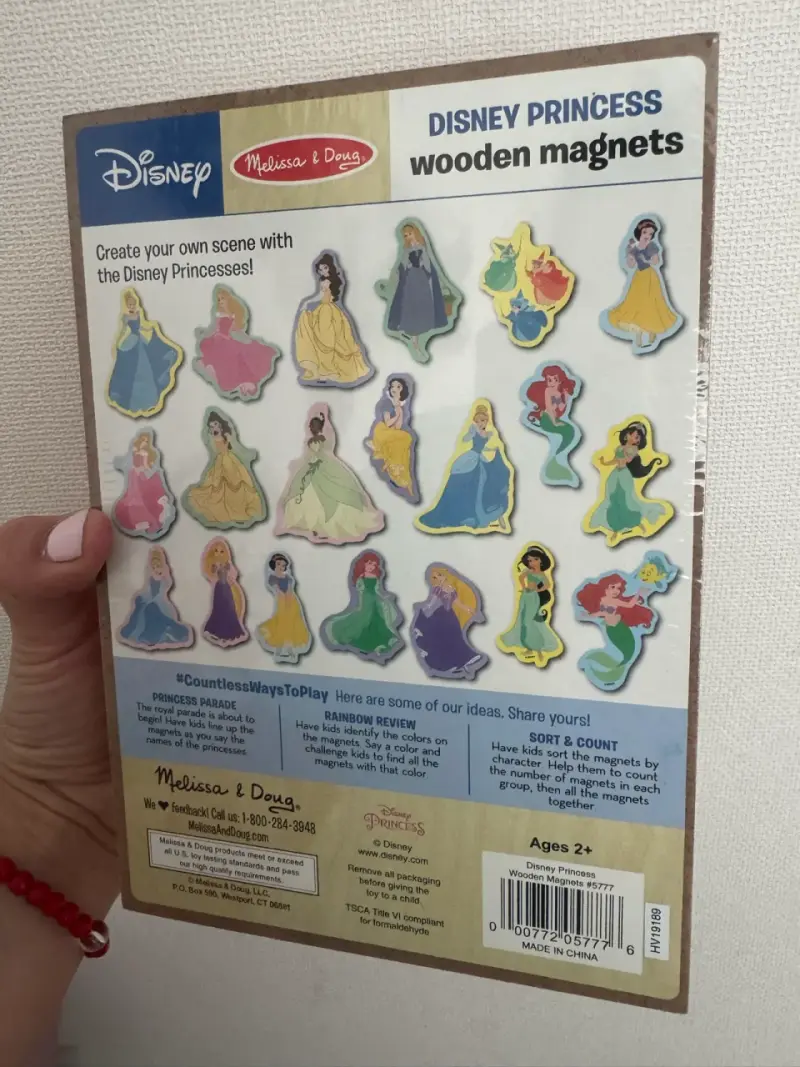 Imanes de madera Disney Princess Melissa & Doug - 2