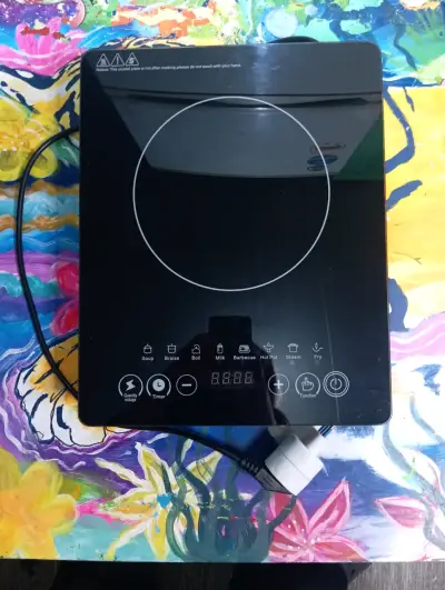Cocina de inducción portátil 2200W - miniatura 3