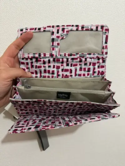 Billetera Kipling estampada multicolor - miniatura 3