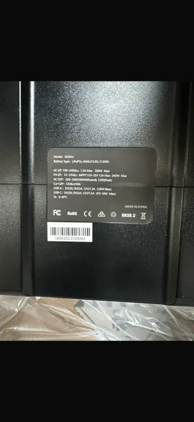 Estación de Poder Solar BEKAM BK03 PRO / 600W - ¡N - miniatura 5