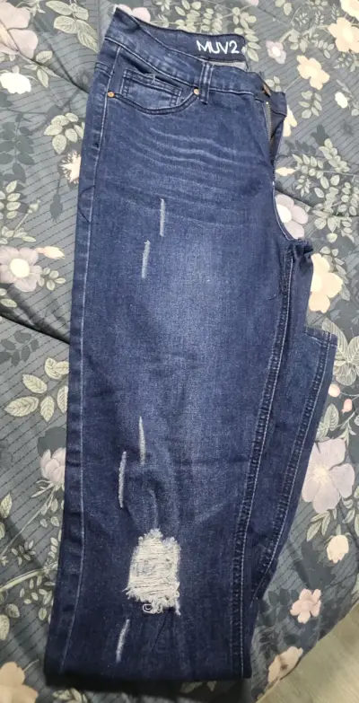 Jeans skinny stretch MUV2  T 18adolescente hombre - miniatura 2