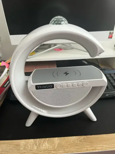 Lámpara LED con Altavoz Bluetooth YUNUO - miniatura 1