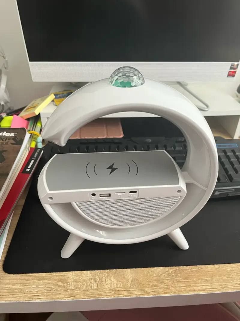 Lámpara LED con Altavoz Bluetooth YUNUO - 2
