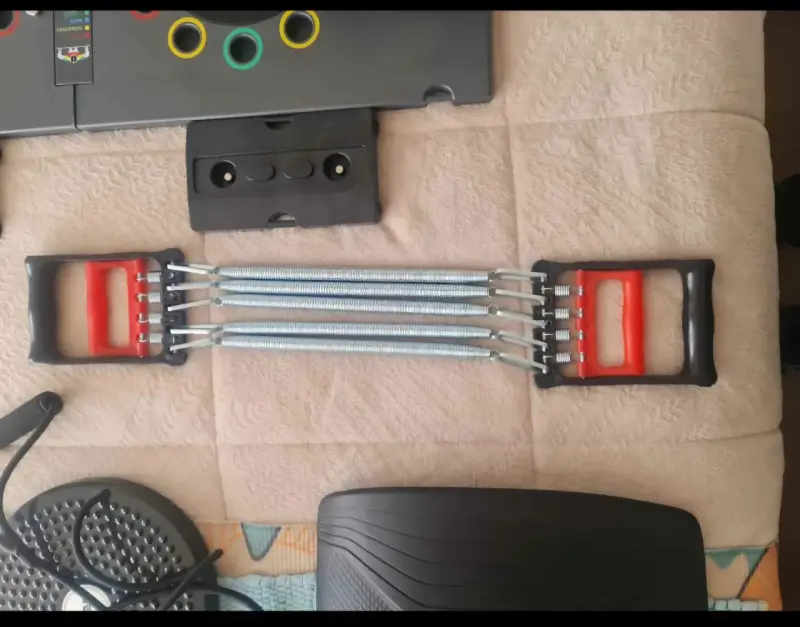 Set de entrenamiento con disco de equilibrio y bandas - 3