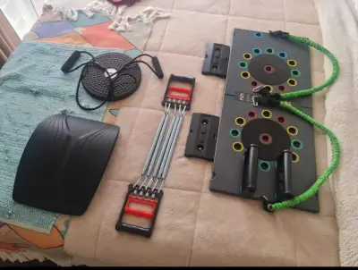 Set de entrenamiento con disco de equilibrio y bandas - miniatura 4